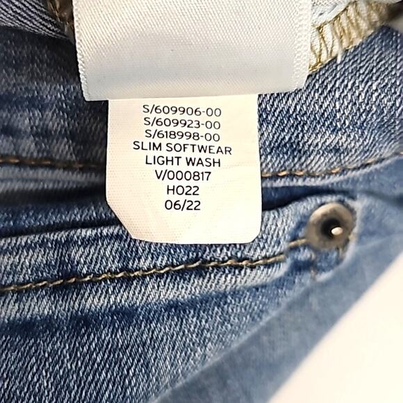 Gap Soft Wear Womens 5 Pocket Zip and Button Closure Slim Fit Jeans Size 32 x 34 - Picture 9 of 9